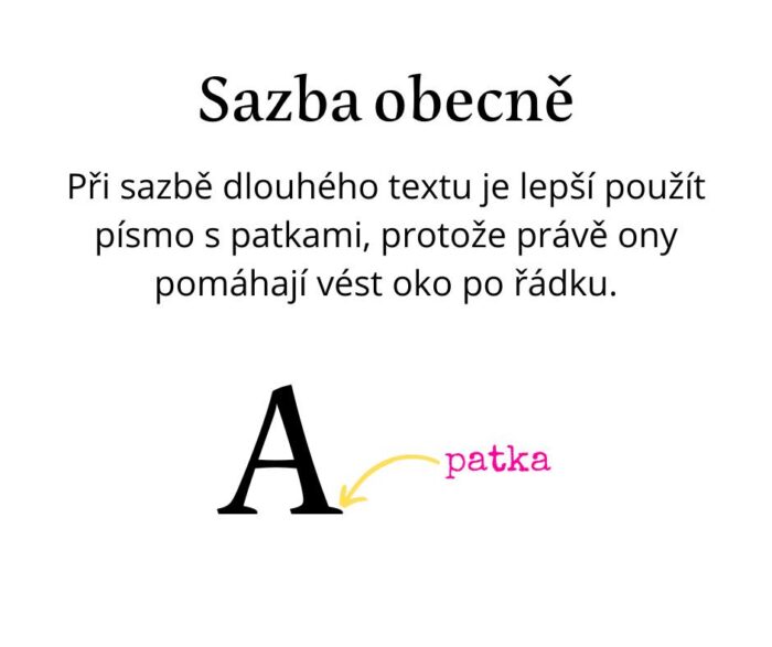 sazba obecně